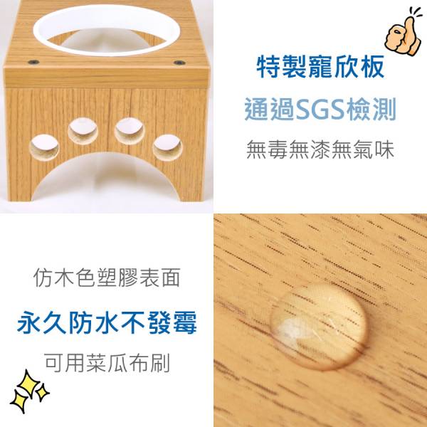 現貨【三口小型犬貓餐桌白橡色附鐵碗】客製高度手工製造手作工坊適用幼貓成犬成貓小型犬木桌【MOMOCAT摸摸貓】D11-3 寵物餐桌,寵物碗架,貓餐桌,貓碗架,狗餐桌,狗碗架,小型犬餐桌,小型犬碗架,客製高度碗架,餐碗木座,餐碗木架,餐碗碗架,架高碗,狗用餐桌,狗用碗架,犬用餐桌,犬用碗架,狗碗,托高食盆架,碗支架,吃飯桌子,飯桌,放碗桌,餐台,餐檯,餐碗台,原木餐桌,原木碗架,防水餐桌,防水碗架,餐架,木作,木製,壓克力,實木,防潮