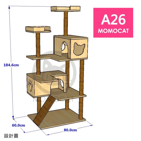 接單訂製【A26熱銷頂級豪宅貓跳台】台灣手工貓跳台推薦 貓爬架 貓屋 貓城堡 貓家具 木製貓跳台【MOMOCAT摸摸貓】 momocat,摸摸貓,貓家具,貓,cat,貓跳台,cattree,貓爬架,貓跳板,貓跳臺,貓樹,貓砂櫃,貓砂屋,貓砂箱,貓抓柱,貓廁所,貓抓板,貓櫃,貓籠,貓屋,貓房,貓宅,貓窩,貓用品,台灣製,手工,手作,客製化,客製,客製設計,訂做,客訂,在地工廠,工廠直營,貓宅設計師,室內設計師,室內裝修,貓空間,人貓空間,貓裝潢,貓用家具,拍拍,myzoo,動物緣,半半貓跳台,實木,原木
