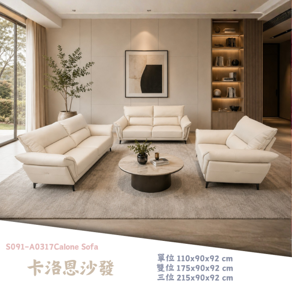 S091-A0317卡洛恩沙發 