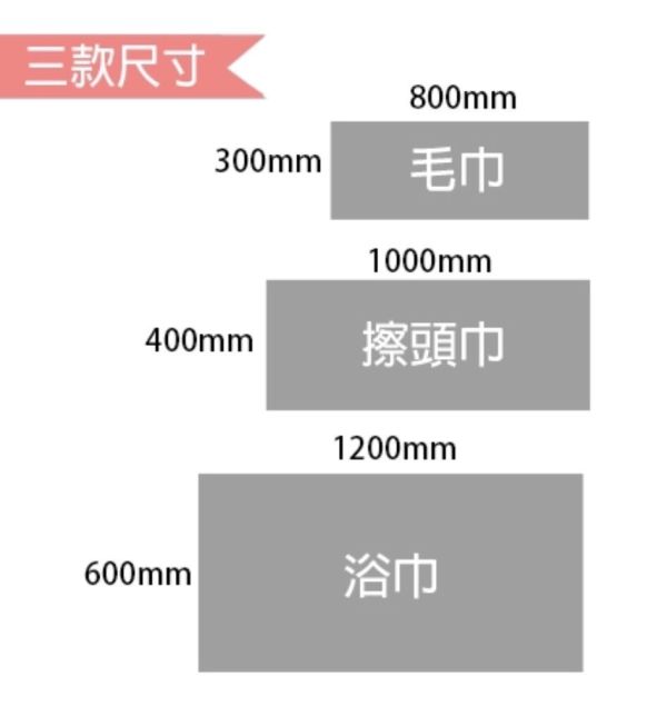 超柔系列超細纖維吸水毛巾 