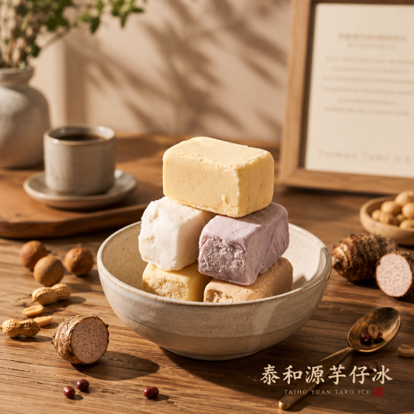 《泰和源芋仔冰》草湖芋仔冰.芋頭冰 一箱85個綜合(綜合口味任選) 