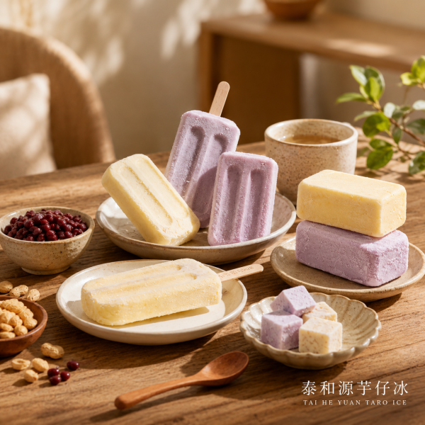 《泰和源芋仔冰》草湖芋仔冰.芋頭冰 一箱85個綜合(綜合口味任選) 