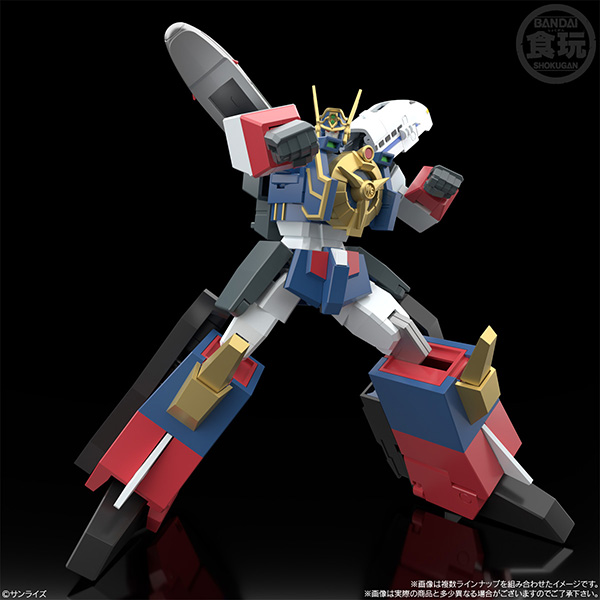 BANDAI 萬代 | SMP [SHOKUGAN MODELING PROJECT] 《勇者特急隊》 勇者特急 | 特急勇者 | 特急合體 | 強者凱因 | 組裝模型 (預訂2022年11月) 