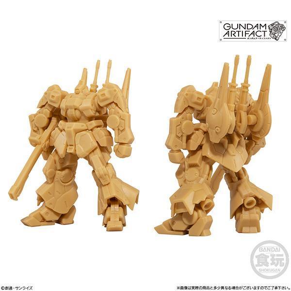 BANDAI 萬代 | 機動戰士鋼彈 | GUNDAM ARTIFACT 01 第1彈 | 含:Hi-ν、Ex-S鋼彈 | 全5種 | 隨機出隱藏版版-紅色透明版 | 高約5.5公分 | 全新1中盒未拆10入販售 | 現貨 