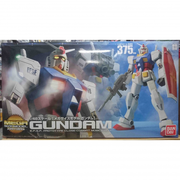 BANDAI 萬代 | Megasize 1/48 RX-78-2 週年版 | 組裝模型 