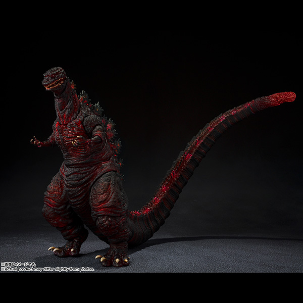 BANDAI 萬代 | S.H.MonsterArts SHM 哥吉拉 (2016) 第4型態 | 夜間戰鬥發光Ver. (預訂2023年3月) 