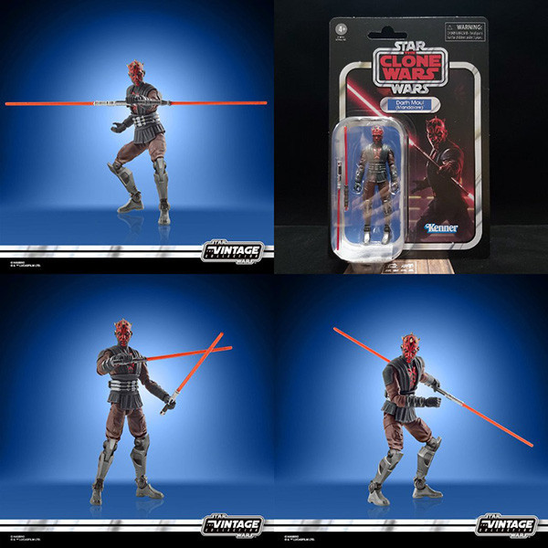 HASBRO 孩之寶 | Star Wars The Vintage Collection 星際大戰：複製人之戰 | 3.75吋 TVC 吊卡 | Darth Maul 達斯魔 | 西斯武士 | 全新未拆 | 現貨 