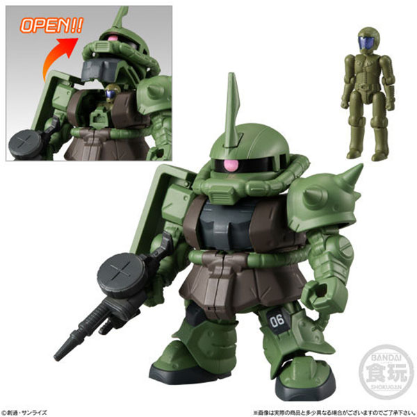 BANDAI 萬代 | 機動戰士鋼彈 | 微型戰場（MICRO WARS）-微型戰場 SP 全4種 | 1中盒8入販售 