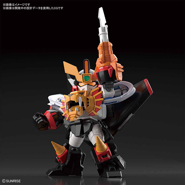 BANDAI 萬代 | SDCS 勇者王我王凱牙 | 組裝模型  