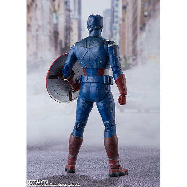 BANDAI 萬代 | S.H.Figuarts SHF 美國隊長-《AVENGERS ASSEMBLE》 EDITION-（復仇者聯盟） 