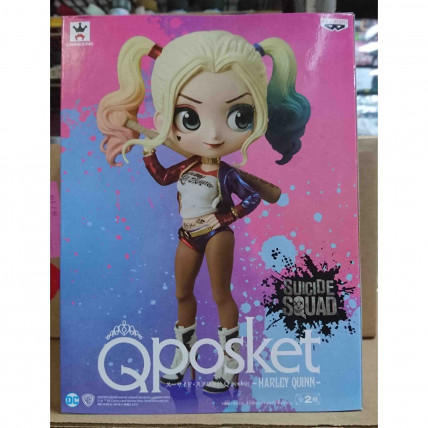 BANPRESTO Q posket  Qposket 小丑女 | 一般色 景品,banpresto,小丑女,哈莉,奎恩,自殺突擊隊,Q,Posket