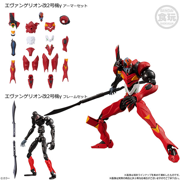 BANDAI 萬代 | EVA-FRAME: EVANGELION 《福音戰士》 新劇場版 02 | 全10種 | 1中盒10入販售 (預訂2021年9月) 
