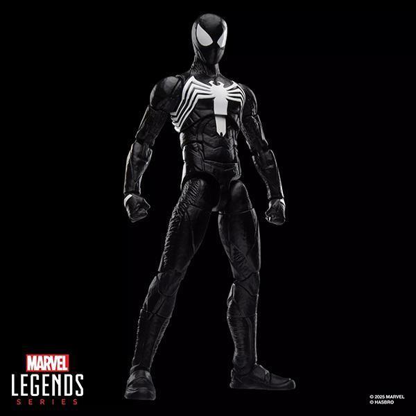 HASBRO 孩之寶 | Marvel Legends | 漫威 | 電玩 | Spider-Man 2 蜘蛛人 | Peter Parker Black Suit 彼得·帕克 (黑色戰衣/共生體戰衣/猛毒戰衣/黑化蜘蛛人) 高約15公分 | 可動完成品 | 全新未拆 | 現貨 