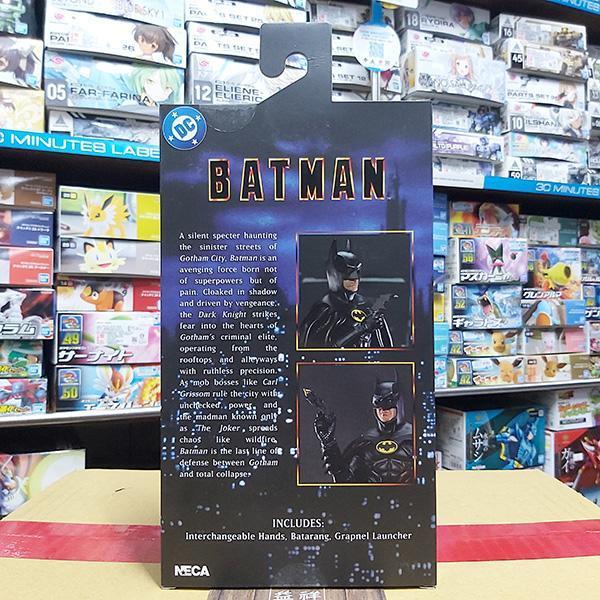 NECA DC 1989年 | 電影版 | 米高·基頓 | 蝙蝠俠 | 8吋(高約20公分) 布衣 | 可動完成品 | 全新未拆 | 現貨 
