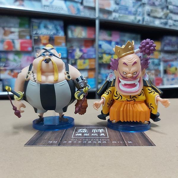 BANPRESTO 景品 | WCF 航海王 | 百獸海賊團1 培濟萬、Queen(奎因) & 和之國6 狂死郎、大蛇 | 4款合售 | 全高約7CM | 拆擺品 | 現貨 