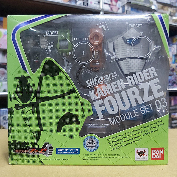 【老物特價】BANDAI 萬代 | S.H.Figuarts SHF 假面騎士FOURZE 磁鐵形態+FOURZE 配件組 02+03+04 4款合售 | 盒況如圖 | 全新未拆 | 現貨 
