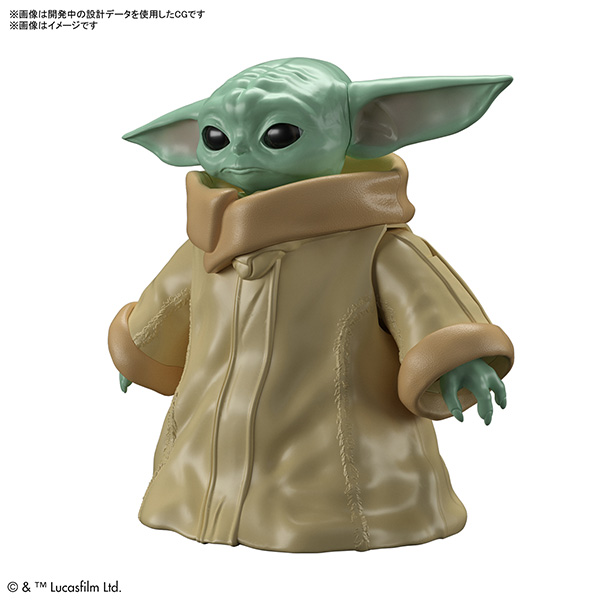 BANDAI 萬代 | 1/4 《星際大戰：曼達洛人》 1/4 格羅古 | 尤達寶寶 | 組裝模型 | 現貨  