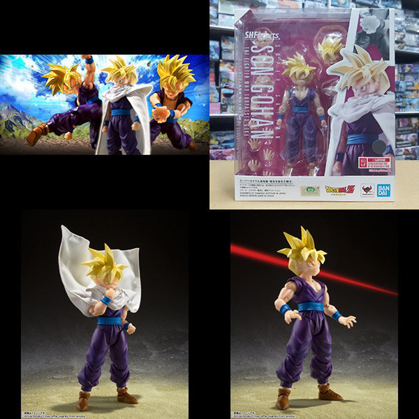 BANDAI 萬代 | S.H.Figuarts SHF 七龍珠Z 超級賽亞人孫悟飯 -超越悟空的戰士- | 可動完成品 | 全新未拆 | 現貨 