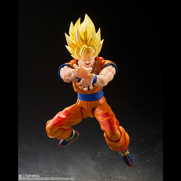 BANDAI 萬代 | S.H.Figuarts SHF 七龍珠Z 超級賽亞人 | 孫悟空 -決戰的開幕- 完全新規造形 | 臉部頭髮配件可換 | 可動完成品 | 全新未拆 | 現貨 