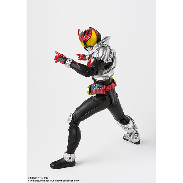 BANDAI 萬代 | S.H.Figuarts SHF 真骨彫製法 | 假面騎士KIVA | 牙型態 | 含初回購入特典 〈附KIVA頭像圖台座〉 