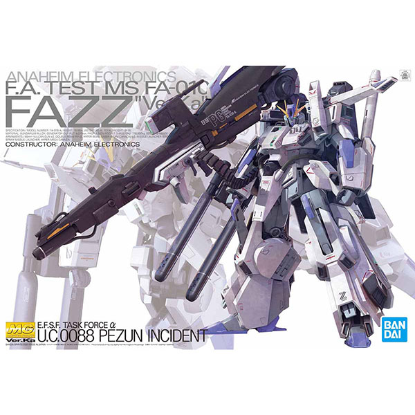 BANDAI 萬代 | MG 1/100 FAZZ Ver.Ka | 組裝模型  