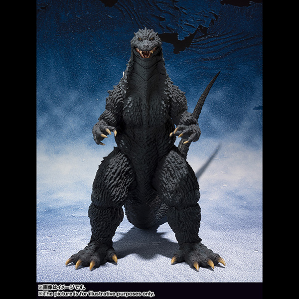 BANDAI 萬代 | S.H.MonsterArts 哥吉拉(2002) 再販 (預訂2023年1月) 