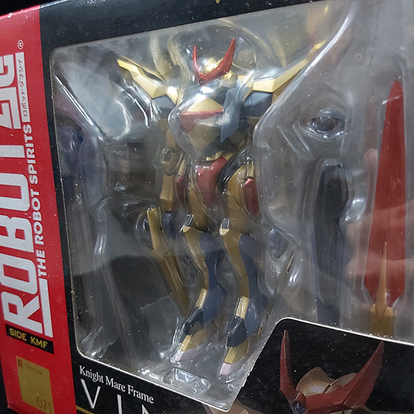 【老物全新未拆】BANDAI 萬代 | ROBOT魂 #071 Code Geass 反叛的魯路修 | 文森特初期量產試作型 | 可動完成品 | 盒況如圖 | 全新未拆 | 現貨