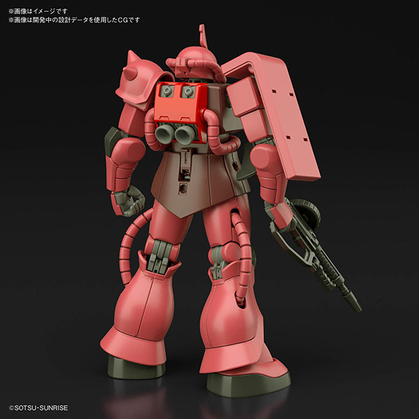 BANDAI 萬代 | HGUC #234 1/144 MS-06S 夏亞專用薩克Ⅱ | 紅薩克 | 組裝模型 