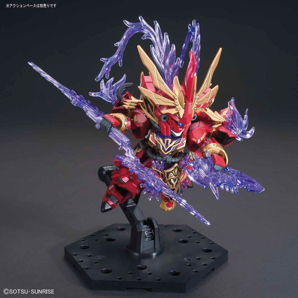 BANDAI 萬代 SD 三國創傑傳 | 呂布 | 新安州&赤兔馬 | 組裝模型 