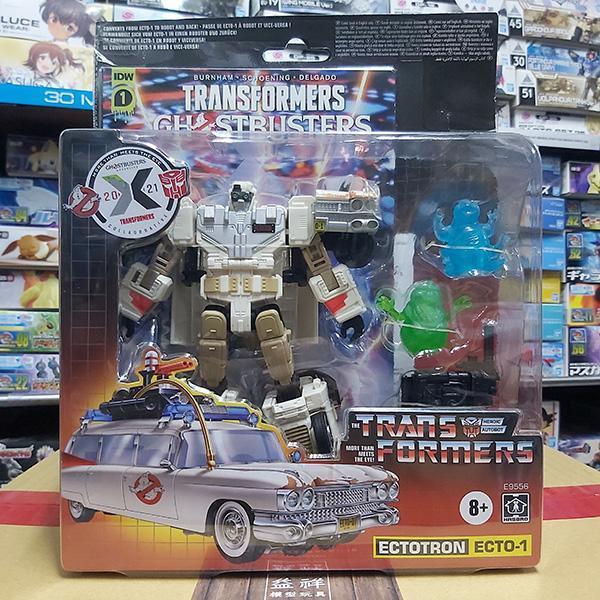 HASBRO 孩之寶 | 變形金剛 | 聯名款 | Ghostbusters: Afterlife 魔鬼剋星：未來世 | ECTO-1 捉鬼車 | 2021年 | 高約18公分 | 可變形可動完成品 | 全新未拆 | 現貨 
