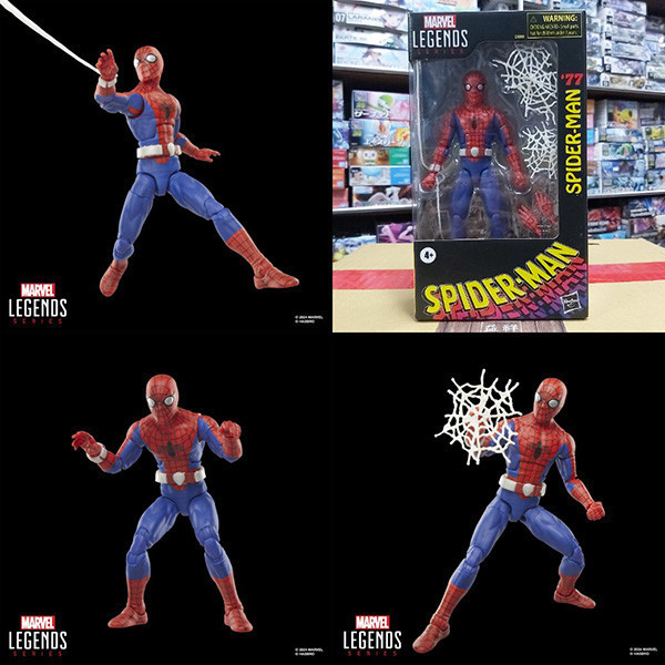 HASBRO 孩之寶 | Marvel Legends 漫威傳奇 | 6吋 | Spider Man 1977 蜘蛛人 | 1977年電影版 | 可動完成品 | 全新未拆 | 現貨 