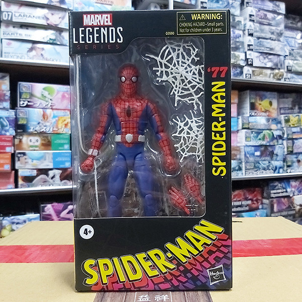 HASBRO 孩之寶 | Marvel Legends 漫威傳奇 | 6吋 | Spider Man 1977 蜘蛛人 | 1977年電影版 | 可動完成品 | 全新未拆 | 現貨 