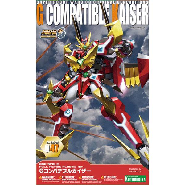KOTOBUKIYA 壽屋 | 代理版 | 超級機器人大戰 OG G - 雙界皇帝 | 組裝模型  