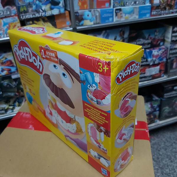 HASBRO 孩之寶 | Play-Doh 培樂多 | 鑲金小牙醫遊戲組 | 安全無毒 | 盒況不完美如圖 | 全新未拆 | 現貨 