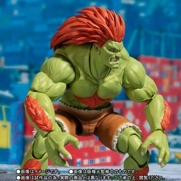 BANDAI 萬代 | 魂商店限定 | S.H.Figuarts SHF 快打旋風 | 布蘭卡 | 全新未拆 | 現貨 