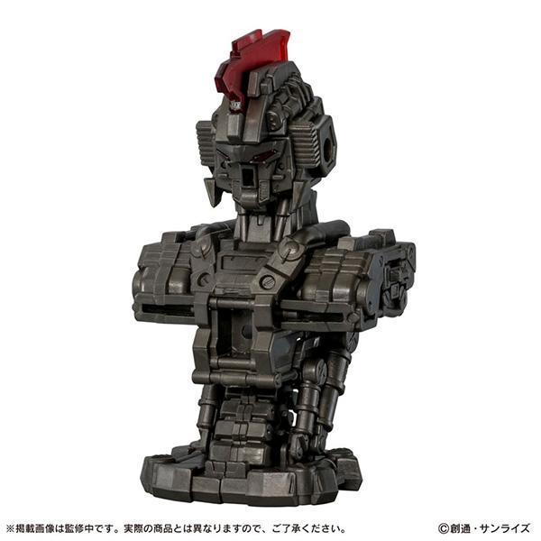 BANDAI 萬代 | 機動戰士鋼彈 | MS機械胸像DX 獨角獸鋼彈2號機 | 報喪女妖 | 內藏LED 燈發光機構 | 高約12.5cm 塑膠製半完成組裝模型 | 全3種 | 全新未拆完整1中盒6入販售 | 現貨 