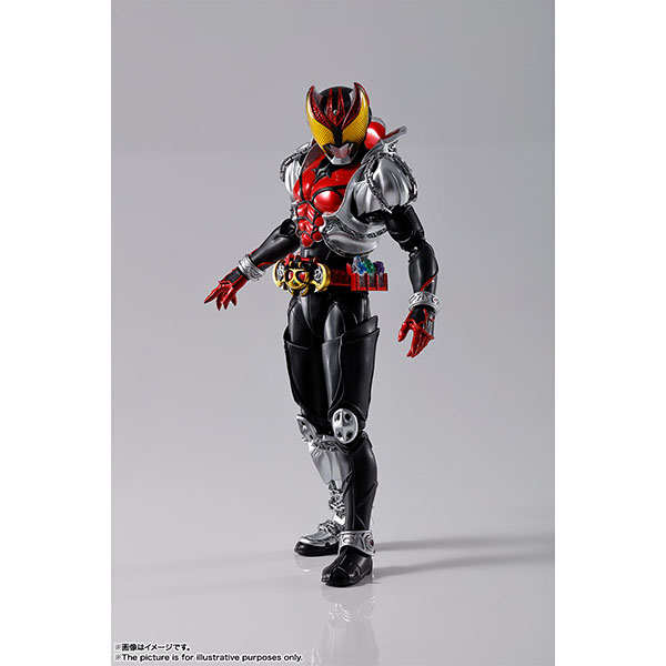 BANDAI 萬代 | S.H.Figuarts SHF 真骨彫製法 | 假面騎士KIVA | 牙型態 | 含初回購入特典 〈附KIVA頭像圖台座〉 
