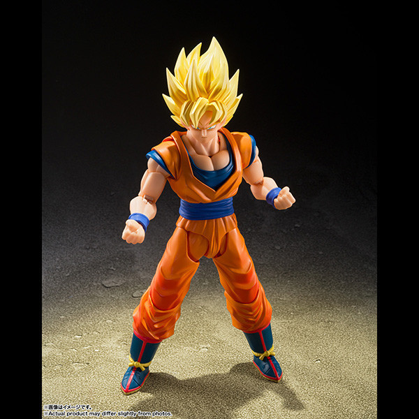 BANDAI 萬代 | S.H.Figuarts SHF 七龍珠Z 超級賽亞人 | 孫悟空 -決戰的開幕- 完全新規造形 | 臉部頭髮配件可換 | 可動完成品 | 全新未拆 | 現貨 