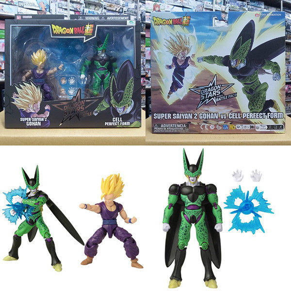 BANDAI 萬代 | 七龍珠可動公仔 | 超級賽亞人2 孫悟飯 VS 塞魯(賽魯|西魯) 雙人包 | 全新未拆 | 現貨