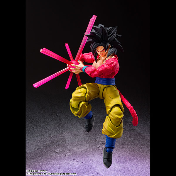 BANDAI 萬代 | S.H.Figuarts SHF 七龍珠 | 超級賽亞人4 孫悟空 (預訂2022年11月) 