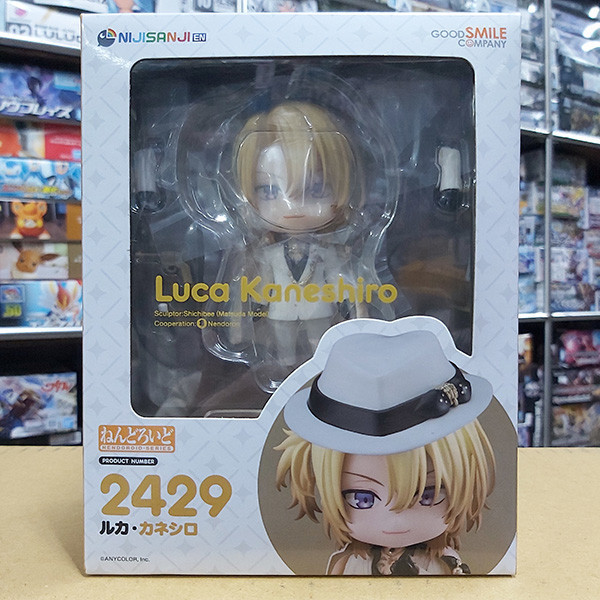 Good Smile 好微笑 | 黏土人 | 彩虹社EN Luca Kaneshiro | 可動完成品 | 全新未拆 | 現貨 