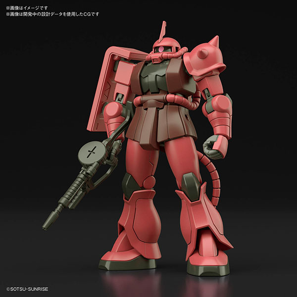 BANDAI 萬代 | HGUC #234 1/144 MS-06S 夏亞專用薩克Ⅱ | 紅薩克 | 組裝模型 