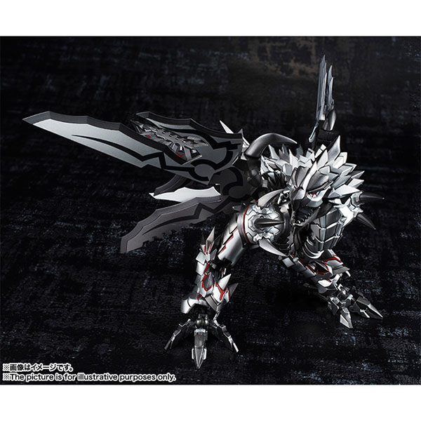 BANDAI 萬代 | 超合金 | Ka signature 魔物獵人 | G級變形 | 雄火龍 | 利奧雷烏斯 | 希少種 | 稀少種 | 風化銀 | 全新未拆 