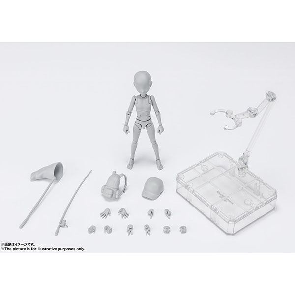 BANDAI 萬代 | S.H.Figuarts SHF BODY君 | 杉森建 | Edition (Gray Color Ver.) (預訂2021年12月) 
