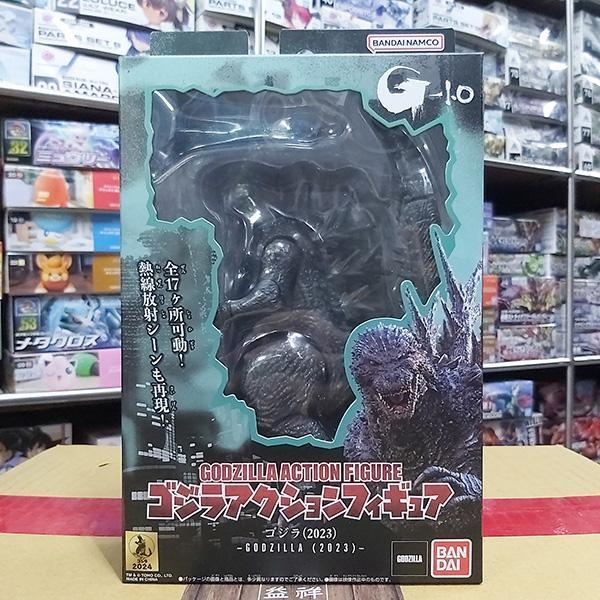 BANDAI 萬代 | 哥吉拉可動公仔 | 哥吉拉-1.0 (2023) 高約14.5公分 | 全新未拆 | 現貨 
