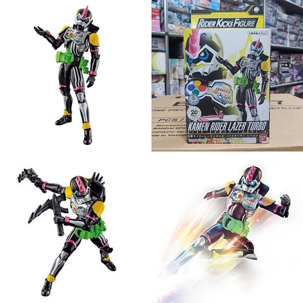 BANDAI 萬代 | 代理版 | 假面騎士 | RKF 可動公仔 | LAZER TURBO LEVEL0 激光加速0級 | 全新未拆 