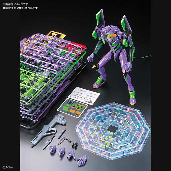 BANDAI 萬代 | LMHG 人造人 | EVA 初號機 (福音戰士 新電影版) 電影上映紀念包 | 組裝模型  