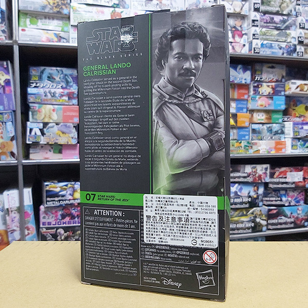 HASBRO 孩之寶 | THE BLACK SERIES 6" 黑標6吋 | 星際大戰 | 絕地大反攻 | GENERAL LANDO CALRISSIAN 藍道·卡利森 | 藍多 | 將軍 | 全新未拆 | 現貨 