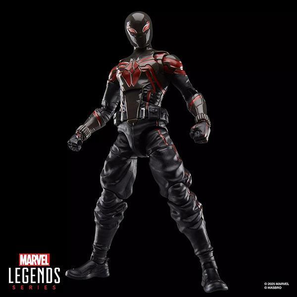 HASBRO 孩之寶 | Marvel Legends | 漫威 | 電玩 | Spider-Man 2 蜘蛛人 | Miles Morales Brooklyn 2099 Suit 邁爾斯 ·摩拉斯（布魯克林 2099 戰衣） 高約15公分 | 可動完成品 | 全新未拆 | 現貨 