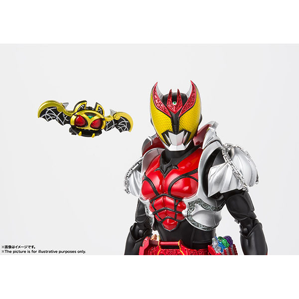 BANDAI 萬代 | S.H.Figuarts SHF 真骨彫製法 | 假面騎士KIVA | 牙型態 | 含初回購入特典 〈附KIVA頭像圖台座〉 